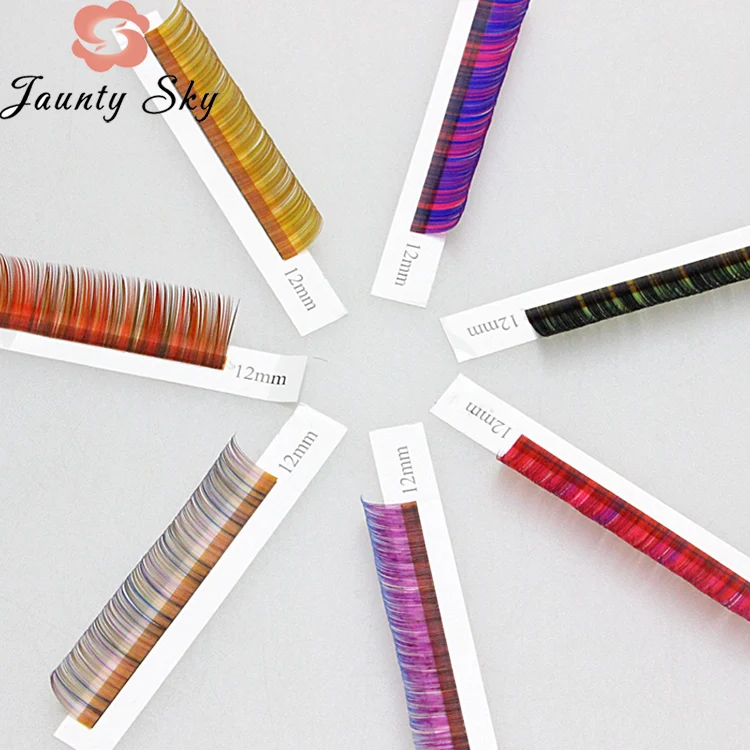 Mix Color Eyelashes Multi Color Mink Eyelash Extension lashes extension eyelashes faux mink, Yellow, pink, orange, red,violet,blue,green, gold
Mix Color Eyelashes Multi Color Mink Eyelash Extension lashes extension eyelashes faux mink, Yellow, pink, orange, red,violet,blue,green, gold