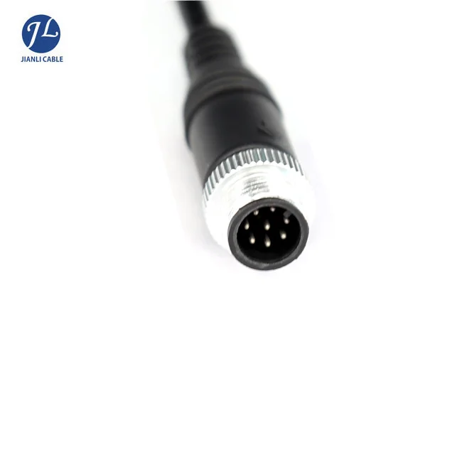 Factory Price Bunker Hill Security Camera Extension Cable Plastic M12 8pin Mini Din Cable - ANKUX.COM