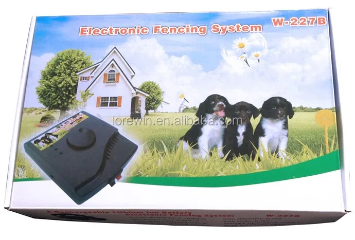 Lorewin W-227Bで地面トップ定格電気犬のフェンス仕入れ・メーカー・工場