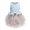 Pettigirl Wholesale hand work Embroidery Flower Children Designs Girl Dress
