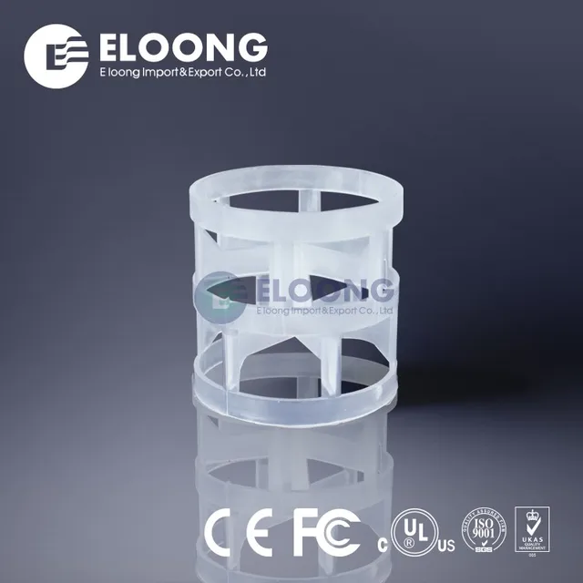 Toren Kolom Willekeurige Verpakking Plastic Pall Ring