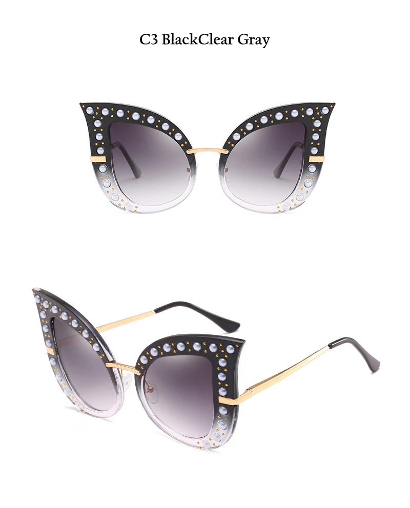 Rimless Cat Eye Sunglasses (13)