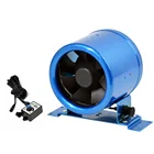 New type 5 inch silent high speed IP68 waterproof exhaust bathroom kitchen duct ventilation fan