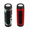 5 In 1 Portable LED Flashlight with Bluetooth Speaker Fabrics USB Charger Power Bank Torch Bicycle Bluetooth Speakers
