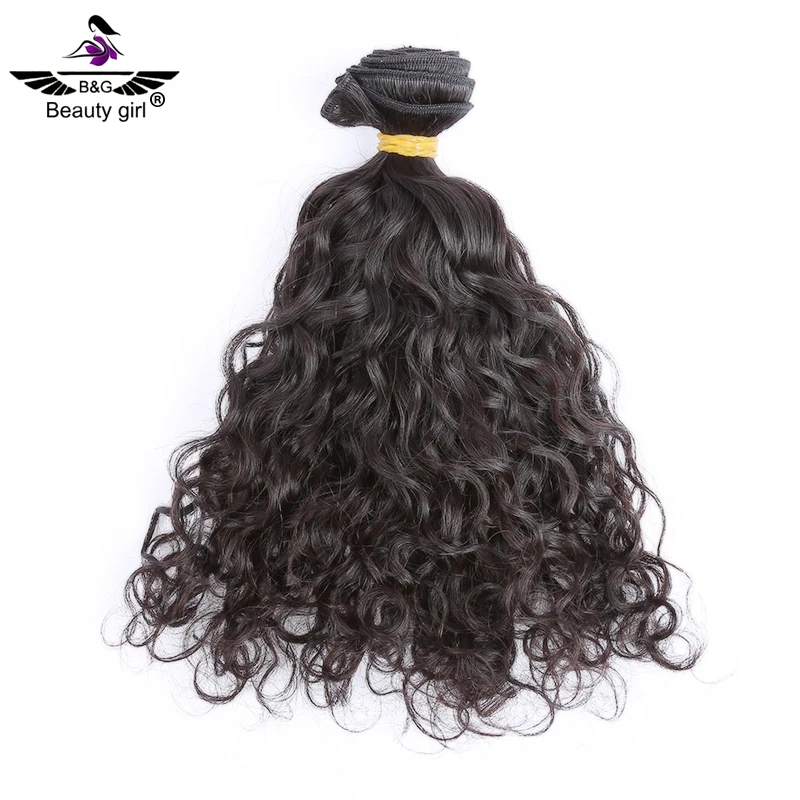 6 Virgin Raw Cambodian 1b Natural Curly Extension Velvet Remi