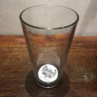 Pint Glass 16oz Glass bottoms up beer dispenser