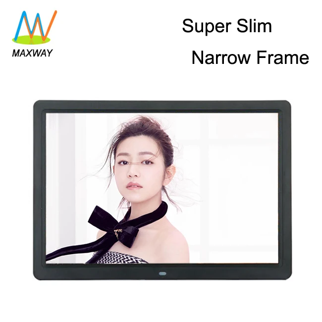 15 In China Supplier Thin Bezel Wide Screen Digital Photo Frame With Remote Control
15 In China Supplier Thin Bezel Wide Screen Digital Photo Frame With Remote Control