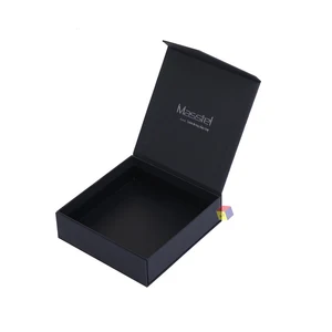 paper cardboard black book shape box