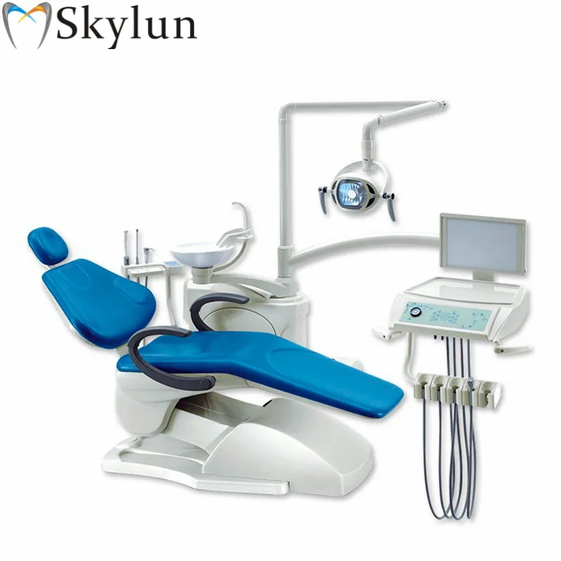 Dental equipment Effective Cost and Reliable Dental Chair with Dentist's stool