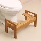 Bamboo Poop Stoop Partial Squat Toilet Foot Stool