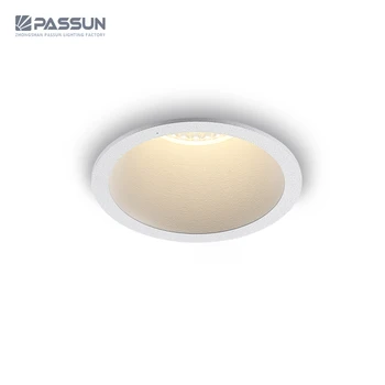 Gu10 Socket Indoor Decorative White Led Recessed Spot Light 5w