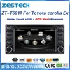 Top quality car DVD player GPS for TOYOTA universal car DVD audio for Toyota Vitz car radio navigation system