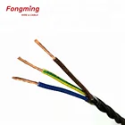 Decorative Lighting Fabric Cable Cotton Textile Cable Braided Electrical Wire