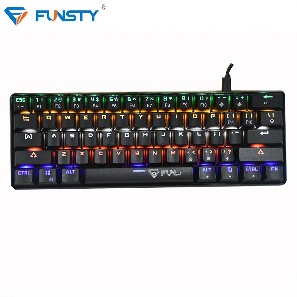 2019 FUNSTY OEM Wireless RGB Backlight Mechanical Keyboard With Bluetooth, Black or oem
2019 FUNSTY OEM Wireless RGB Backlight Mechanical Keyboard With Bluetooth, Black or oem