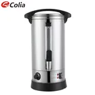 CE CB certificate stainless steel water boiler kettle with metal tap for commercial restaurant