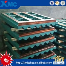 Nordberg Crusher Spare Parts High Manganese Steel Casting Jaw Plates
