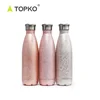 TOPKO Best Vacuum Insulated Stainless Steel Water Bottle 500ml 25oz/750ml Stainless Steel Insulated Water Sports Bottle