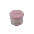 Custom printing cylindrical make-up cream packaging tin box gift packing tin box Metal Package box