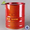 18L metal vacuum cleaner drum/ pail for wholesale