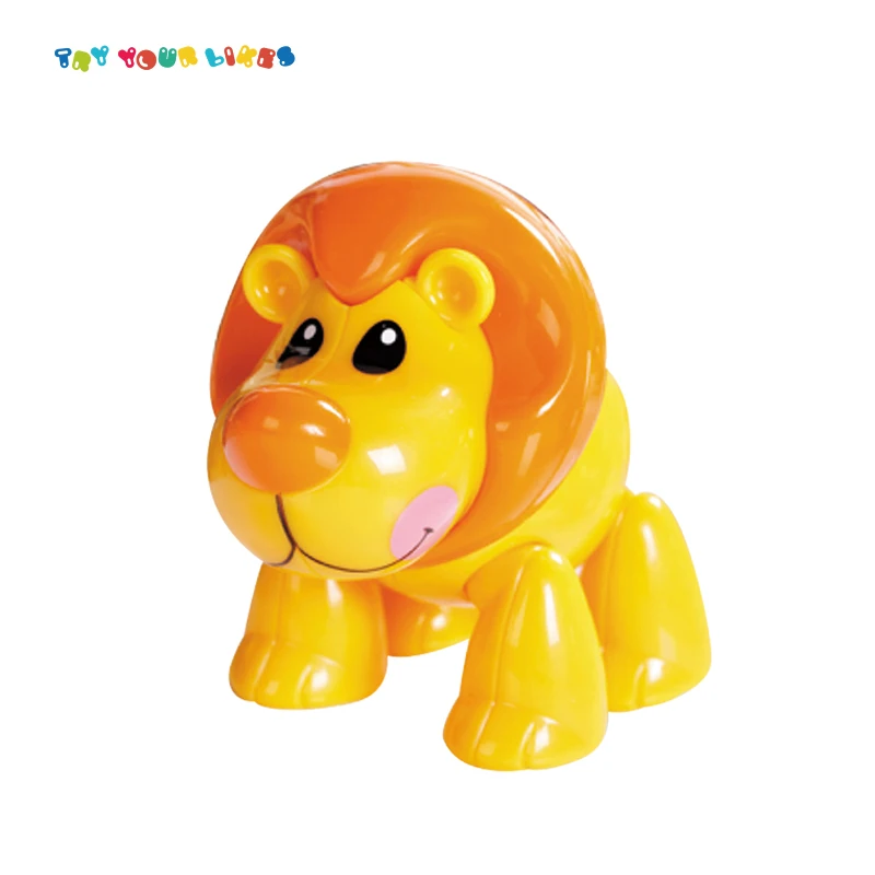 Wholesaler China Factory Price Cute Small Baby Plastic Animal Lion Toys