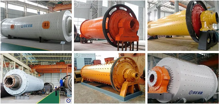 Small Silver Ore Beneficiation Dry Ball Mill Machines for Ceramic