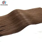 Mink Brazilian Straight Skin Real Human Hair Extension Tape In