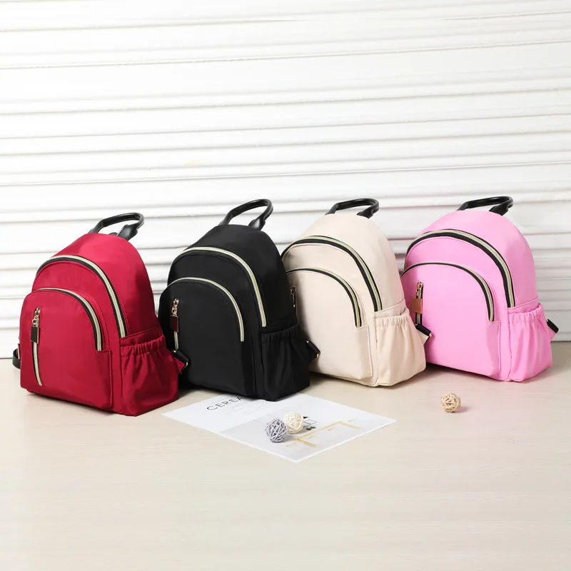 new solid color mini backpack fashion simple women bag travel backpack, Black
new solid color mini backpack fashion simple women bag travel backpack, Black