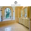 Home marble floor design Crema Marfil marble tile price