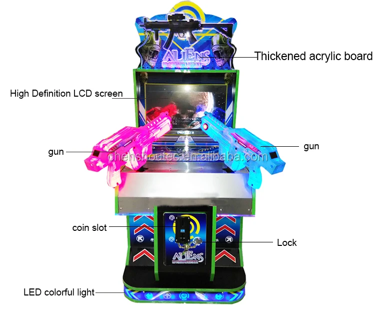 shooting game machine