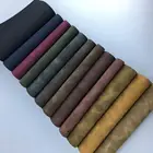 Woven Leather Printed Excellent Shoe Upper Leather 2 Tone Printing Yangbuck Surface Water Based Pu Leather