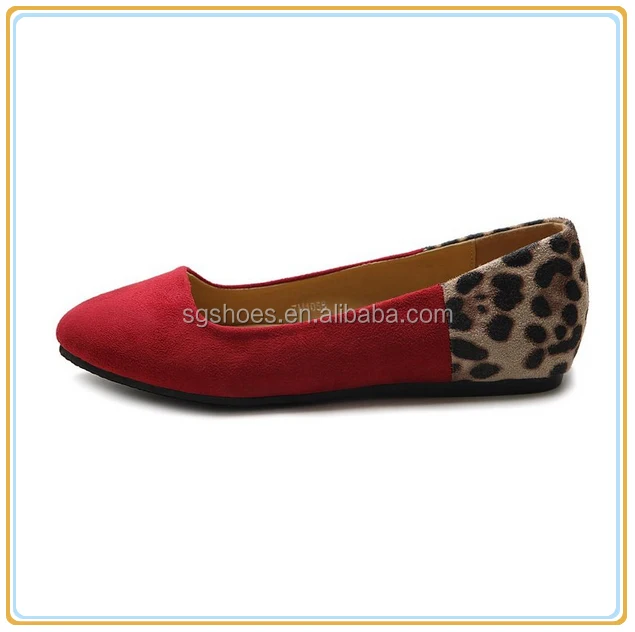 product name: fashion two tone design flat women dress shoe