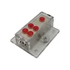 W01 4Ga In 4 8GA Out Amp Metal Car Parts Wire Installation Ground Power Distribution Block