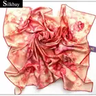 Top Quality bandana scarf custom printed italian style silk scarves