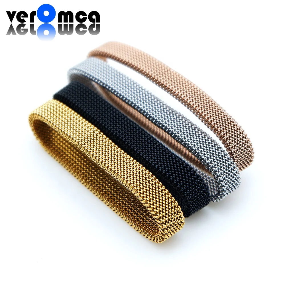VEROMCA Stretch Mesh Bracelet Elastic Bracelet Wholesale Handmade Stainless Steel Stretch Mesh Bracelet, Customized color
VEROMCA Stretch Mesh Bracelet Elastic Bracelet Wholesale Handmade Stainless Steel Stretch Mesh Bracelet, Customized color