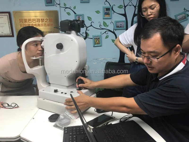 1800 million pixels semi-auto fundus camera for retinal exam