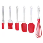 Non-stick Kitchen Tools Stainless Steel handle with silicone cooking tools set