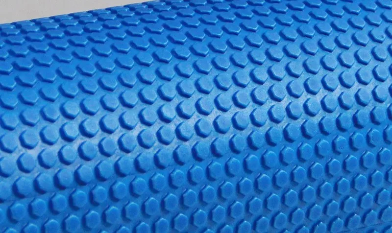 Foam Roller 60 15cm EVA Floating Point Solid Accupoint Massage Fitness Muscle Tissue Yoga Pilates Rollers Blue