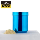 RTCO Surface Finished Chrome/Metal Plated medicine Plastic Bottles And Cap