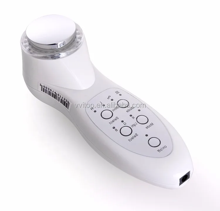 Portable Face Lift Beauty Color Light Ionic Rechargeable Photon Ultrasonic Device, White or customozied
Portable Face Lift Beauty Color Light Ionic Rechargeable Photon Ultrasonic Device, White or customozied