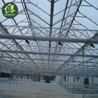 china supplier multi span glass greenhouse for sale