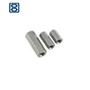 High strength steel black and zinc plated hex long nut DIN6334