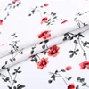 Most popular DTY brushed shirting fabric floral for garment