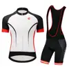 Geeklion Bike Breathable Sportswear MTB Racing Cycling Wear Cyclist Racing Team Cycling Jersey Bib Shorts Cycling set
