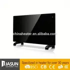 Infrared Wall-mounted Glass Panel 2016 lcd display heater fan