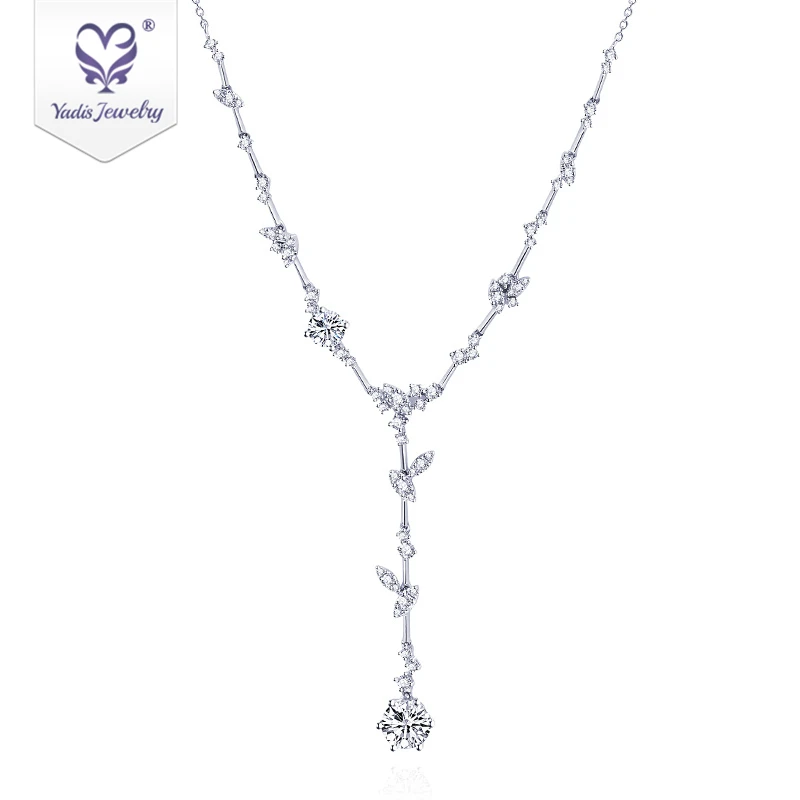 tianyu chain charm leaf shape 10K white gold moissanite diamond pendant necklace
tianyu chain charm leaf shape 10K white gold moissanite diamond pendant necklace