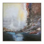 Hot Selling Abstract Wall Art Handmade Oil Painting for Home Decor