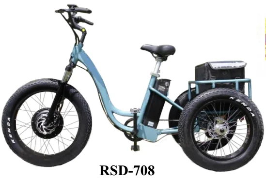 2018 high quality fat tire cargo electric bike/e bike