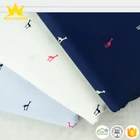 40*40 133*100 100 Cotton Poplin Printed Fabric for Shirting