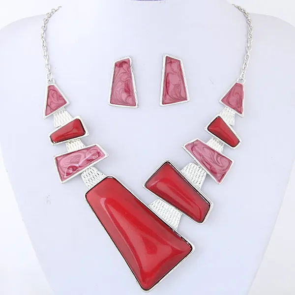 Top qualita Resin statement necklace and earrings set Fashion jewelry set WY100922138
Top qualita Resin statement necklace and earrings set Fashion jewelry set WY100922138