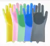 Best selling silicone dish washing gloves heat resistant kitchen gloves kitchen hand gloves waterproof